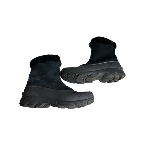 Sorel Snow Angel Winter Boots Womens 10 Black Waterproof Faux Fur Lined - Picture 13 of 16
